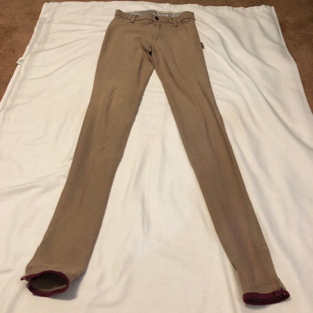 Devon Aire Ladies Breech Tan Small 1306-1